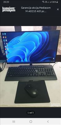 Garancija akcija,Mediacom M-AO210 AIO pc, akcija,