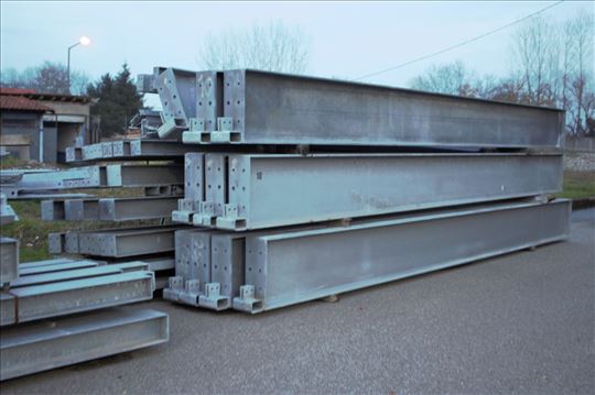 Hala 78x25x8m - Pocinkovani čelik konstrukcija