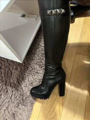 Kožne čizme Gianni Crasto