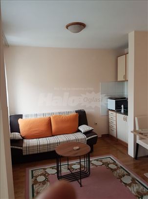 Nameštena garsonjera sa parkingom u dvorištu