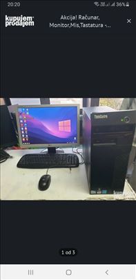 *Računar + Monitor + Mis + Tastatura - sve 3999din
