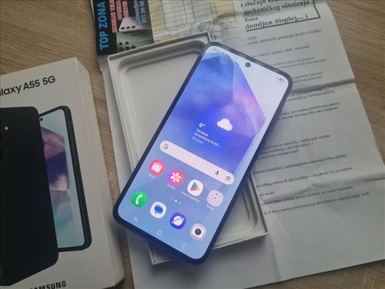 Samsung A55 5G,  kao nov, u garanciji