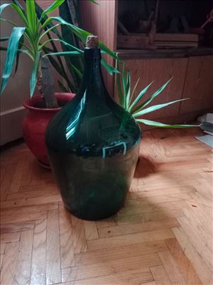 Stakleni balon 25l zeleni 