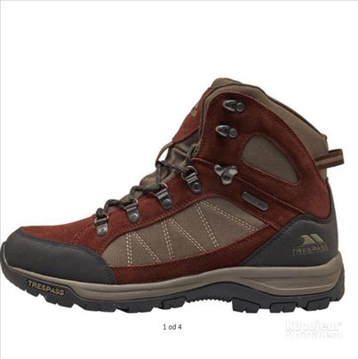 Trespass Mens Chavez Mid Waterproof Hiking Boots