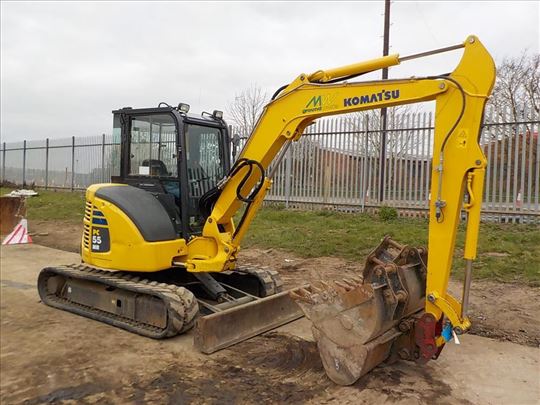 2012 Komatsu PC55MR-3 Mini bager