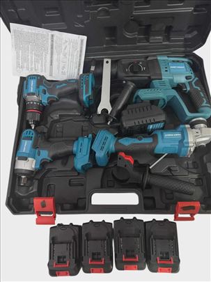 Aku srafilice, aku odvijaci, hiltijevi u  setu