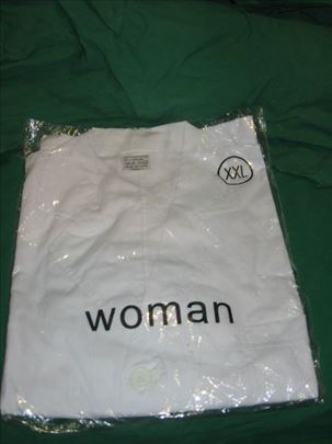 Beli mantil XXl  muški  ženski 