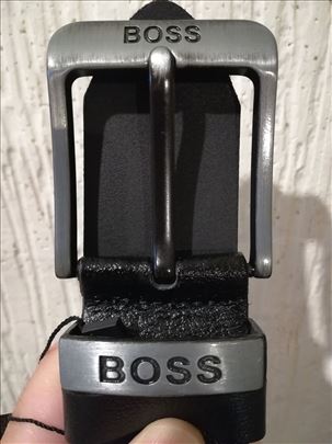 Novi muski kozni markirani kais Hugo Boss Novo