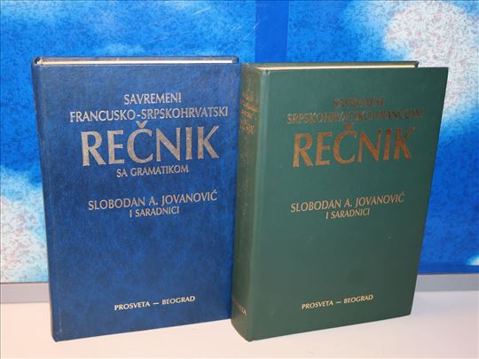 savremeni francusko-srpskohrvatski rečnik slobodan