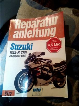 Suzuki GSX-R 750 uputstvo za odrzavanje