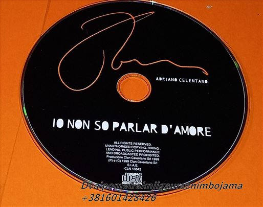 Adriano Celentano Io Non So Parlar D Amore