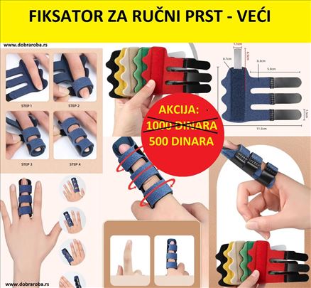 Fiksator za ručni prst - Zeleni