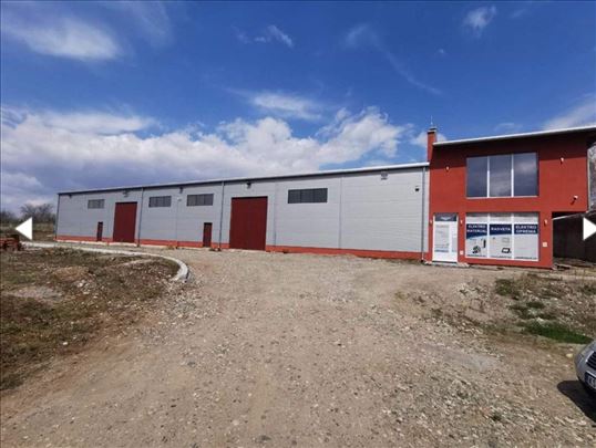 Hala sa poslovnim prostorom - Pojate