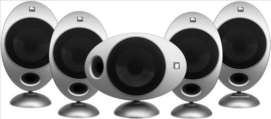 Kef Hts 2001 5komada dvosistemci i stalci