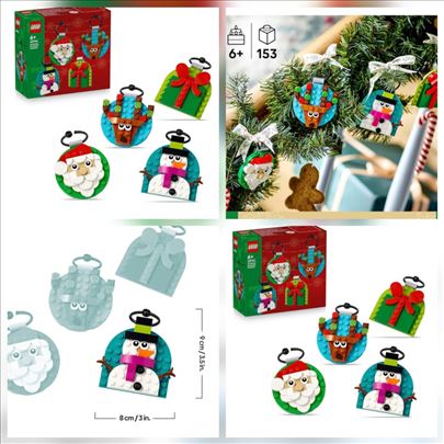 Lego ukrasi za jelku
