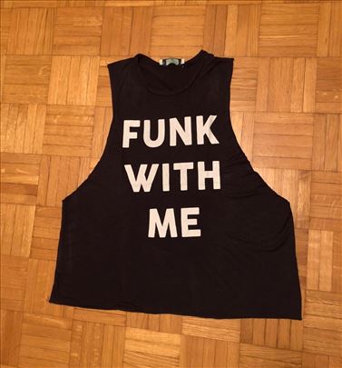 Pull & Bear široka majica bez rukava (vel. M)