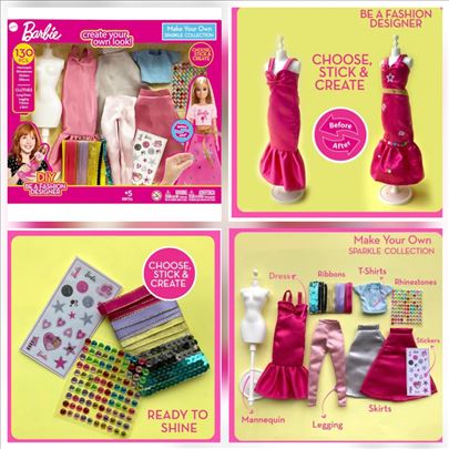 Barbie set odeće i dodataka, novo