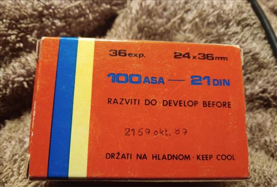 diapozitiv kolor film Arschrome 100 Fotokemika YU