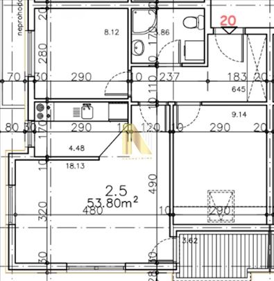 Odličan dvoiposoban stan na Petrovaradinu, Cena Sa