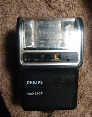 vintage fotografski blic Philips 38CT flash Japan