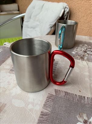 ALUMINIJUMSKE ČAŠE SA KARABINOM FLYING TIGER 