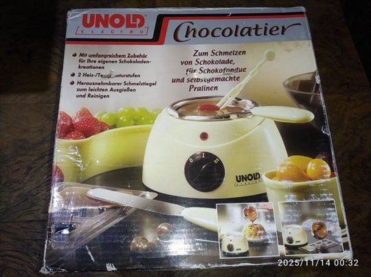 Aparat za topljenje čokolade i pravljenje pralina