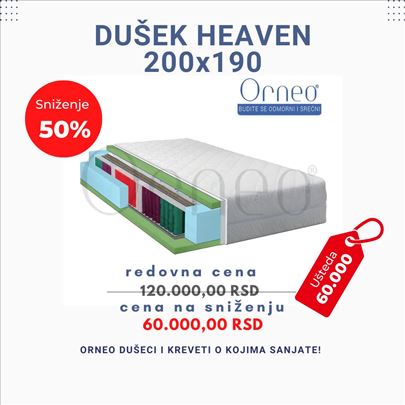 Dusek Heaven 200x190 50%popust