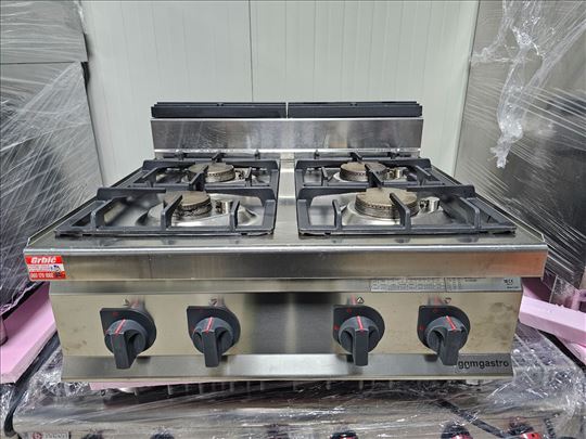 Grbić. Profesionalni plinski sporet nadpultni