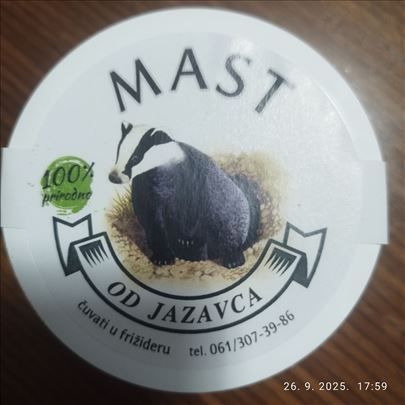 Mast od jazavca