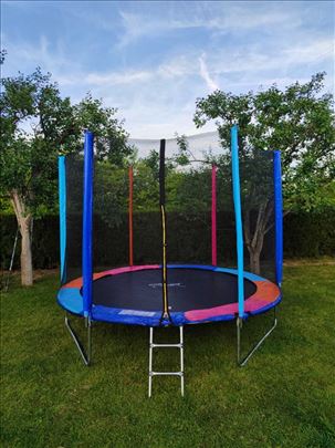Multicolor Trambolina - 305cm - CRNI PETAK