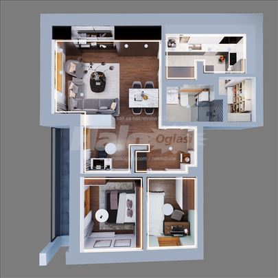 Prodaja luksuznog trosobnog stana 