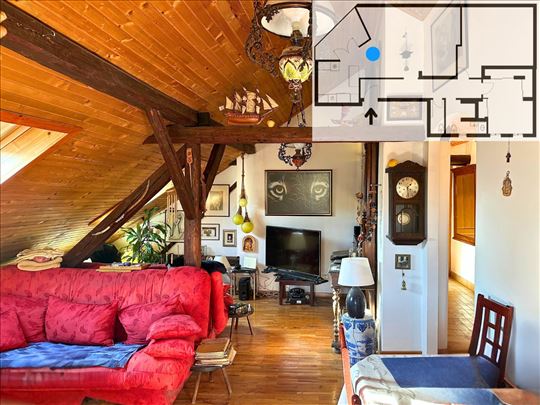 Šarmantan trosoban stan na Profesorskoj koloniji