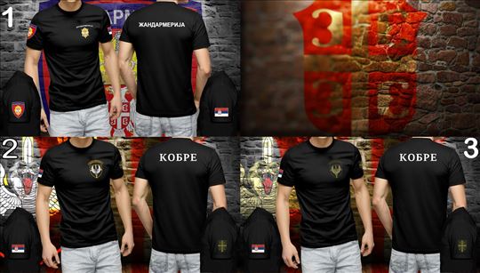 Srbija majice, Žandarmerija, Policijske, Legija st