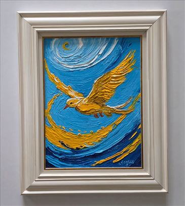 Ulje na platnu - Dodir slobode, prelepa slika!