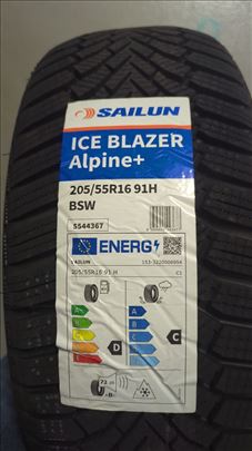 4 gume SAILUN 205/55 R16 ICE BLAZER Alpine+ 91H