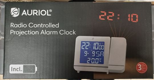 Budilnik sa projektorom Auriol