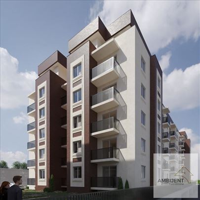 Dvosoban stan u izgradnji u Staroj Pazovi, 50m2