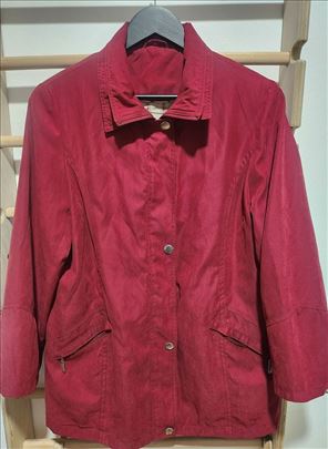 Jakna od eko kože i svile