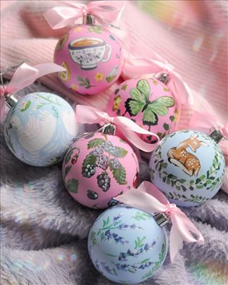 Ukrasi za jelku - ručni rad