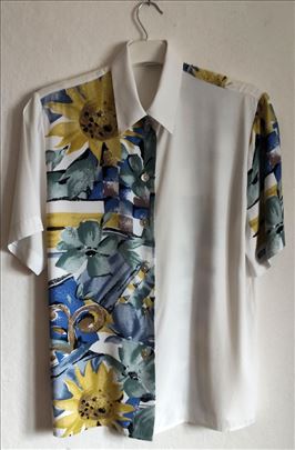 Vintage LEARDINI bluza - Cvetna rapsodija  