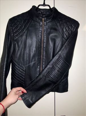 Ženska jakna od prave kože