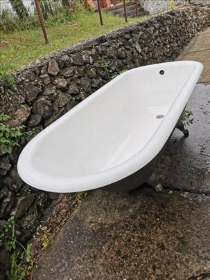 3 stare retro samostojeće tučane kade