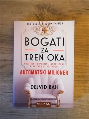 Bogati za tren oka – Dejvid Bah | Bukvalno kao nov