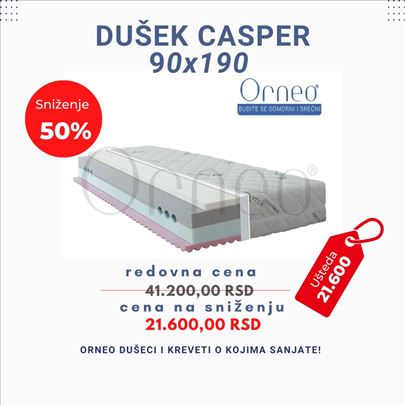 Dusek Casper 90x190 50%Popust 