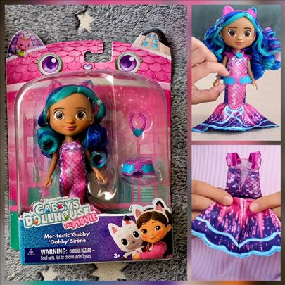 Gabi maca lutka sirena, 15cm, novo