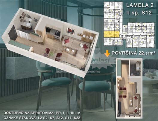 Novogradnja Vrnjačka Banja Raj 23m2pdv se ne plać