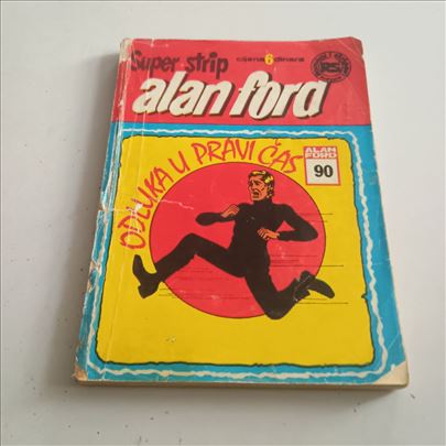 Odluka u pravi čas 90 Alan Ford Super strip