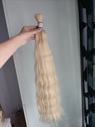 Prirodna sečena kosa plava 208 grama