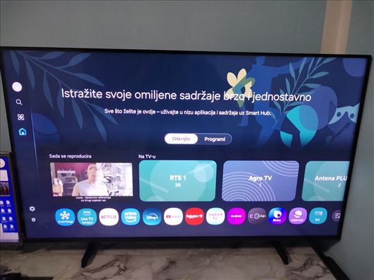 samsung tv uhd U8000F 43inca nov