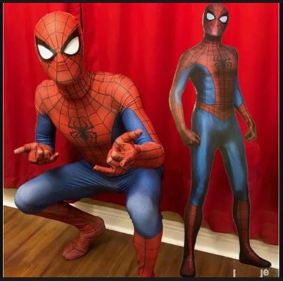 Spajdermen spiderman kostim za odrasle animatore 2